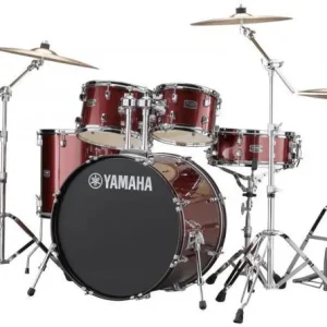 Yamaha Rydeen Stage 22 + Cymbales - 4 fûts - burgundy glitter Acheter En Ligne