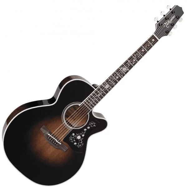 Takamine Auditorium Ctw Electro Black Burst - black burst Dernier Modèle
