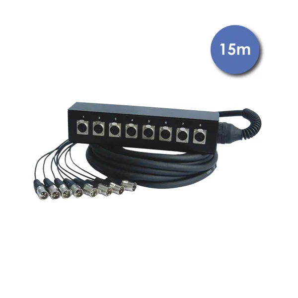 Dernier Modèle Power acoustics Boîtier de Scène 2160 - 8 Entrées 15m