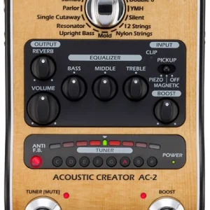 Jusqu'à Épuisement Des Stocks Zoom AC-2 Acoustic Creator
