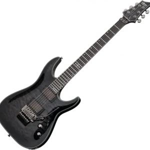 Nouvel Arrivage Schecter Hellraiser Hybrid C-1 FR - trans. black burst