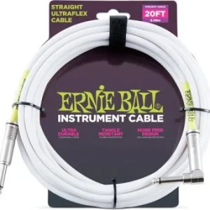 Prix Réduit Ernie ball Ultraflex - 6m - White