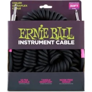 Ernie ball Ultraflex - 9m - Black Réduction