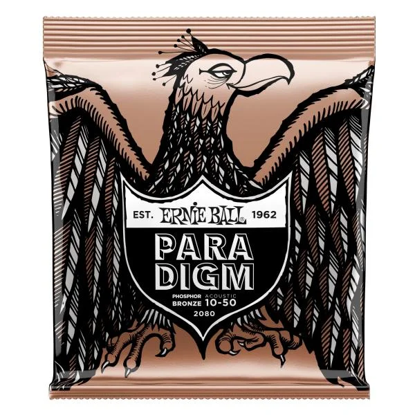 Ernie ball Folk (6) 2080 Paradigm Phosphor 10-50 - jeu de 6 cordes Top Vente