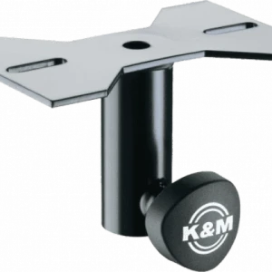 Marque K&m 195/8 Mounting adapter - black