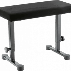 Bon Plan K&m 14086 Piano bench - black fabric