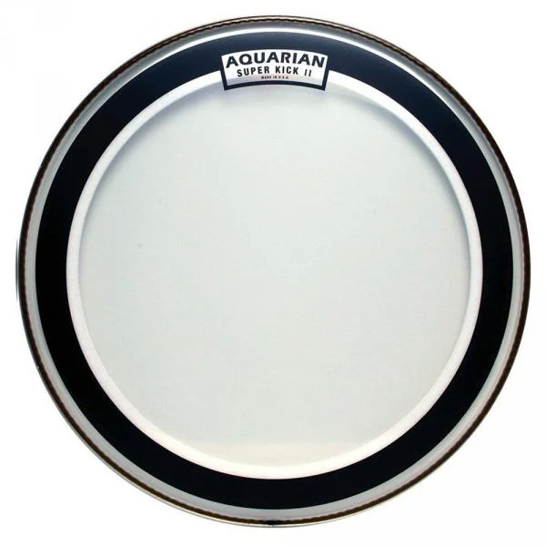 Aquarian 18 Super Kick II Transparent Drumhead - 18 pouces Offre Limitée