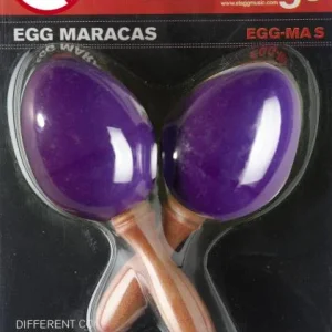 Prix Bas Stagg EGG-MA S/PP Paire De Maracas Oeufs En Plastique Violet