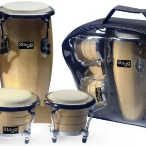 Réduction Stagg Set de mini Percussions Latino-africaines