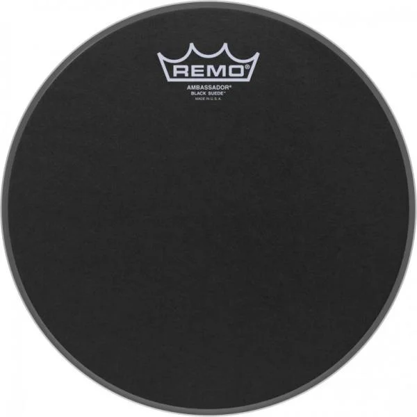 Remo AMBASSADOR BLACK SUEDE 10 - 10 pouces Pas Cher