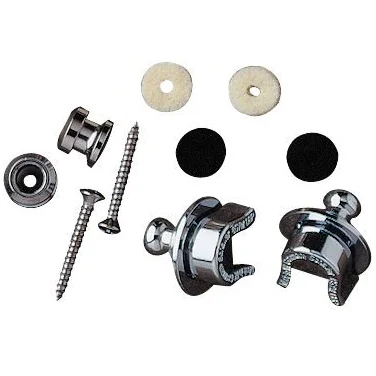 Fender Kit Attaches Courroie Schaller Chrome Satisfait Ou Remboursé