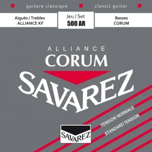 Savarez Classic (6) 500AR corum alliance red - tension normale - jeu de 6 cordes Meilleur Choix