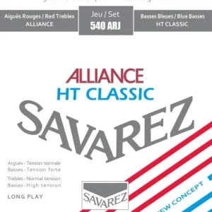Savarez 540ARJ Alliance HT Classic Tirant Mixte - jeu de 6 cordes Prix Promo