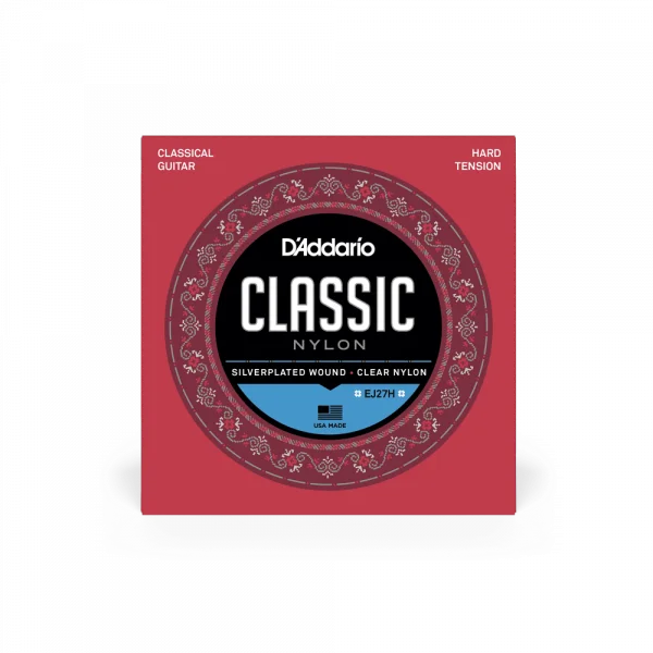D‘addario EJ27H Student Nylon, Hard Tension - jeu de 6 cordes Promotion