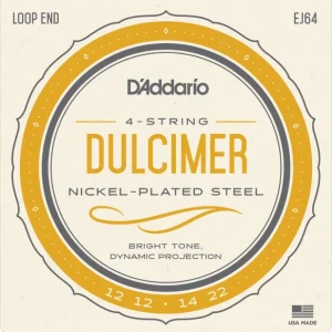 Expédition Rapide D‘addario DULCIMER EJ64 - jeu de 6 cordes