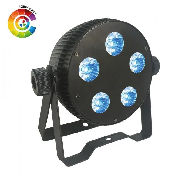 Expédié Aujourd'hui Power lighting Slim par 5X10W QUAD