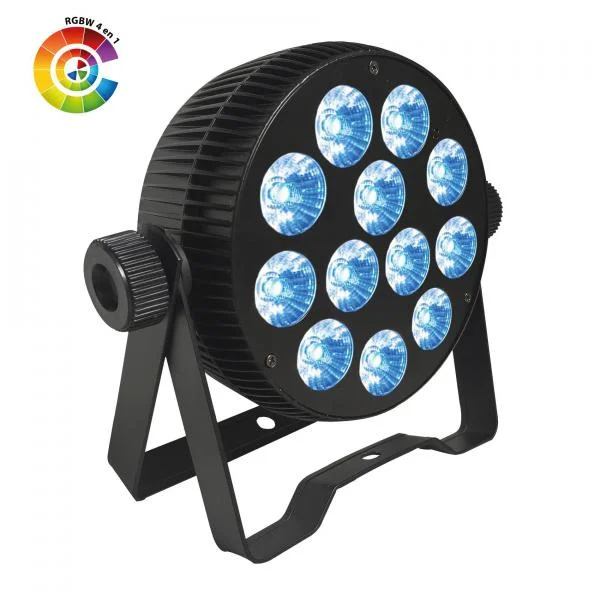 Power lighting Slim par 12x10W QUAD Offre Limitée