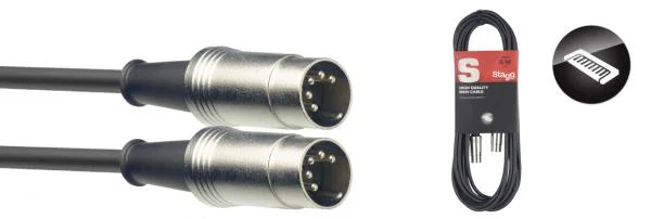 Stagg SMD10 DIN/DIN (m/m) - 10m Prix Promo