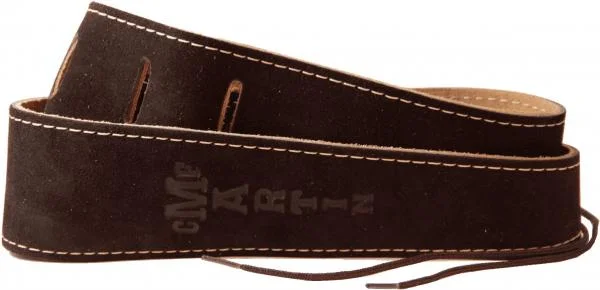 Livraison Express Martin 2.5inc. Suede Strap 18A0017 - Brown
