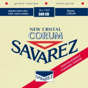Retour Gratuit Savarez New Cristal Corum Normal Tension 500CR - jeu de 6 cordes
