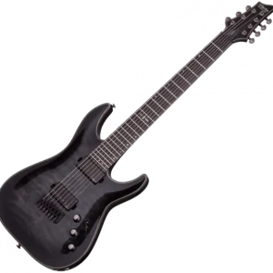 Livraison Express Schecter Hellraiser Hybrid C-7 - trans black burst