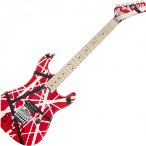 Evh Striped Series 5150 - red black & white stripes Réduction