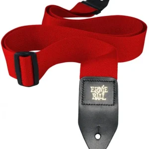 Commande En Gros Ernie ball Polypro Guitar Strap 2inc - Red