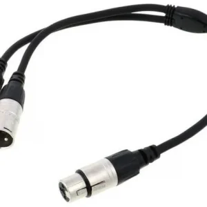 Cordial CFY0.3FMM XLR femelle / 2x XLR mâles - 30cm Populaire