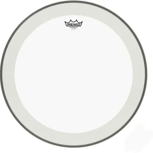 Remo P4-1320-C2 Powerstroke 4 Transparente Grosse Caisse - 20 pouces Offre Spéciale