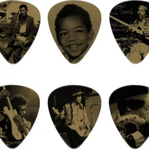 Jim dunlop JH-PT10H JIMI HENDRIX WEST COAST SEATTLE BOY PACK DE 6 Haute Qualité