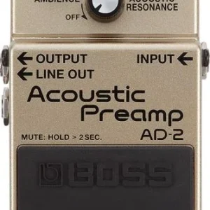 Boss AD-2 Acoustic Preamp Expédié Aujourd'hui
