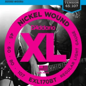 D‘addario EXL170BT Long - jeu de 4 cordes Commander Vite