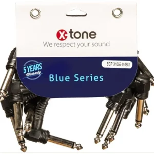 X-tone X1055 - Patch 6xJack-Jack - 0.08m Livraison Express