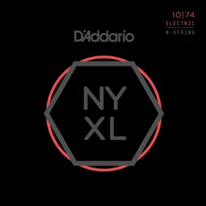 D‘addario NYXL1074 8-String Nickel Wound Electric Guitar Strings 10-74 Meilleur Choix