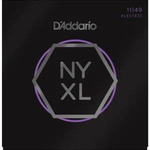 Prix Promo D‘addario NYXL1149 Nickel Wound Electric Guitar Strings, Medium, 11-49 - jeu de 6 cordes