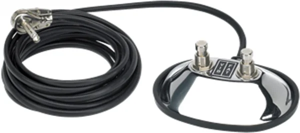 Fender 2-Button Vintage-Style Footswitch Vibrato-Fat, 1/4inc. Jack Authentique