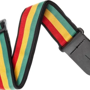 Certifié D‘addario World Woven Guitar Strap Jamaica