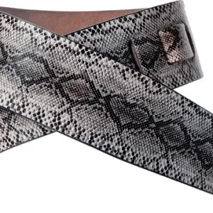 D‘addario Leather Guitar Strap Python Prix Bas