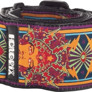 Jim dunlop Jimi Hendrix Poster JH04 Guitar Strap Paiement Sécurisé