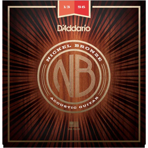 D‘addario NB1356 Acoustic Nickel Bronze Set 13-56 Dernière Chance