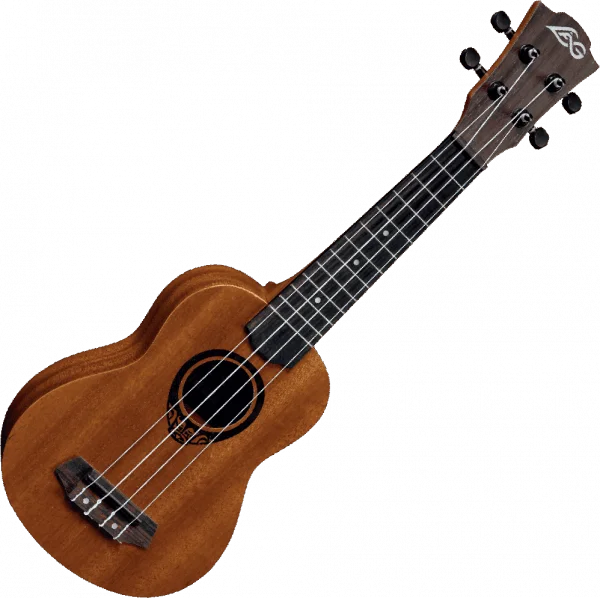 Meilleur Prix Lag TKU10S Tiki Uke (Soprano) - natural open pore