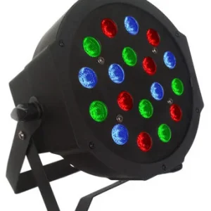 Haute Qualité Power lighting Par Slim 18 X 3W RGB