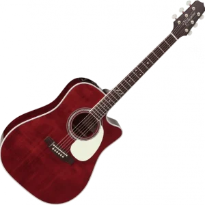 Usine Directe Takamine John Jorgenson JJ325SRC Japan - red satin gloss