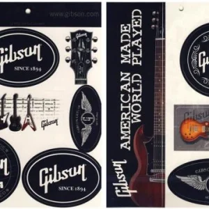 Petit Prix Gibson G-STICKER1 Autocollants Pré-découpés (par 12)