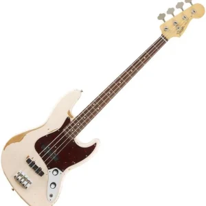 Meilleure Vente Fender Flea Signature Jazz Bass (MEX, RW) - road worn shell pink