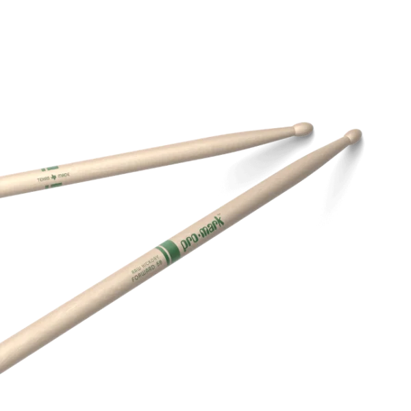 Pro mark ProMark Baguettes « The Natural » par ProMark en Hickory 5B, olive en bois Seulement Aujourd'hui