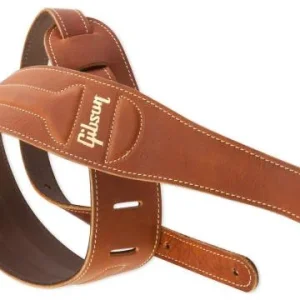 Gibson Straps The Classic Guitar Strap - Brown Bon Marché