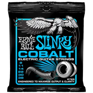 Ernie ball Electric (6) 2725 Cobalt Extra Slinky 8-38 - jeu de 6 cordes Achetez Aujourd'hui