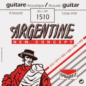 Must-Have Savarez Argentine 1510 Red XL 10-45 - jeu de 6 cordes