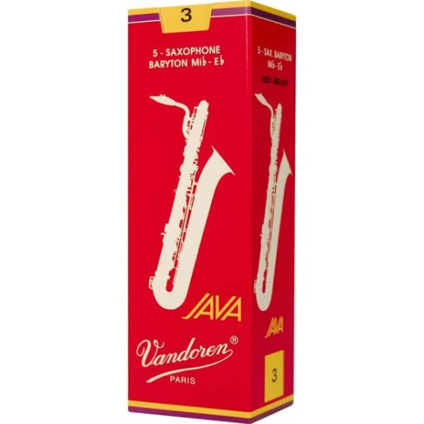Acheter Direct Vandoren JAVA Filed Red Cut Saxophone Baryton n°3.5